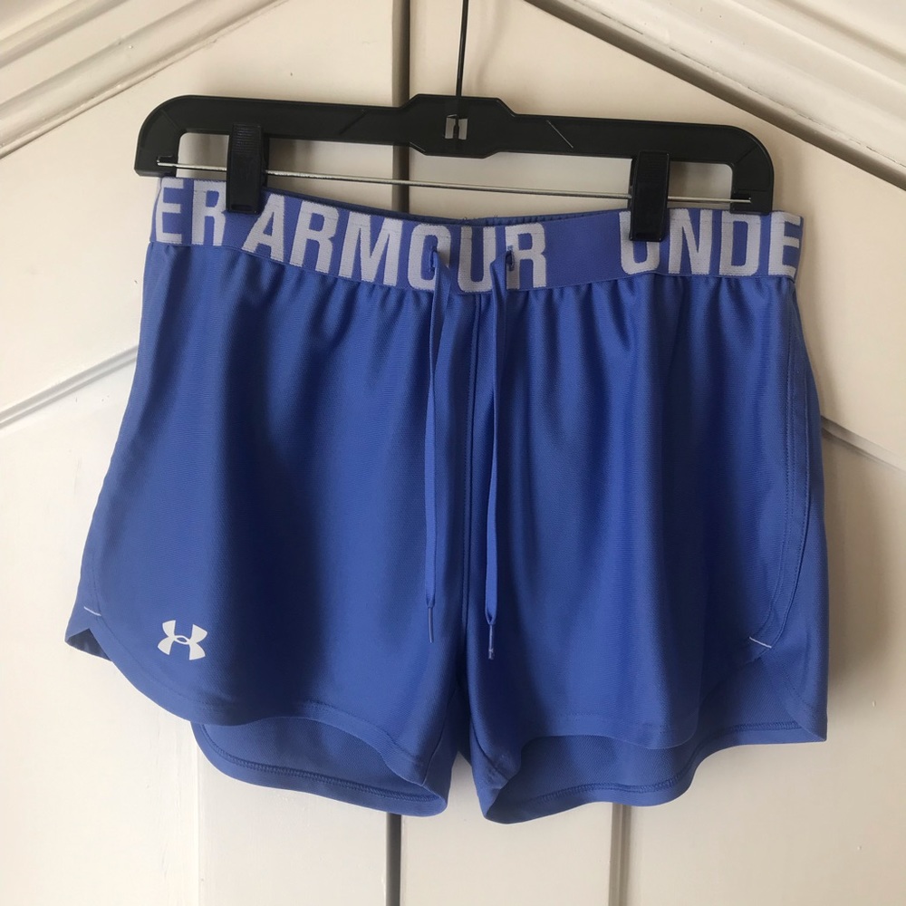 Under Armour Heatgear blue shorts